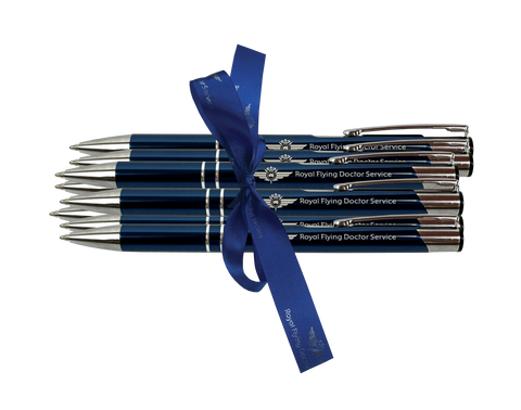 Flying Doctor Blue Pen Pack (8 pens)