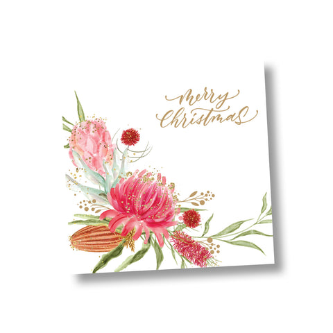 Australian Florals Christmas Cards