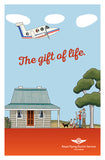 Gift of Life Card: Nose Wheel Tyre