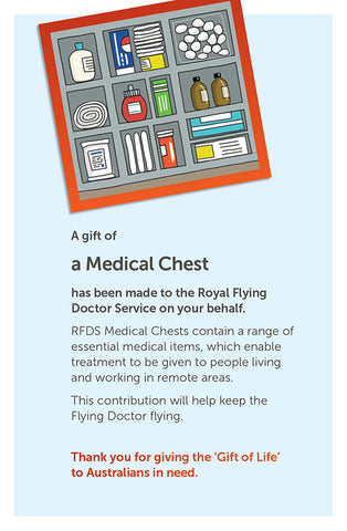 Gift of Life Card: Medical Chest